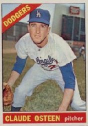 1966 Topps Baseball Cards      270     Claude Osteen